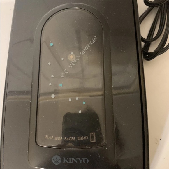 Kinyo tape Rewinder vhs Black Electronic Device - Picture 5 of 6